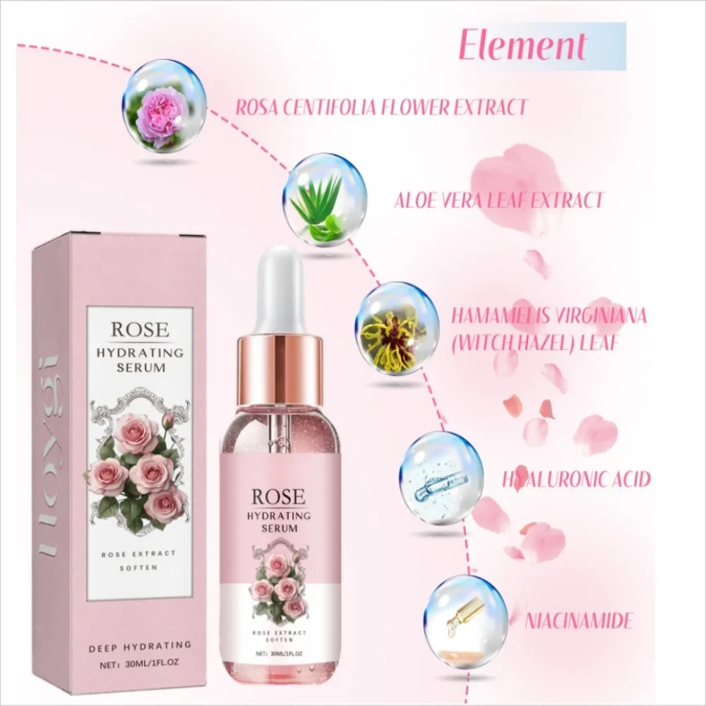 Rose Essence Moisturizing Toner Deep Hydration Long Lasting Moisturizing Cleansing Impurities Moisture Glow Oasis Select