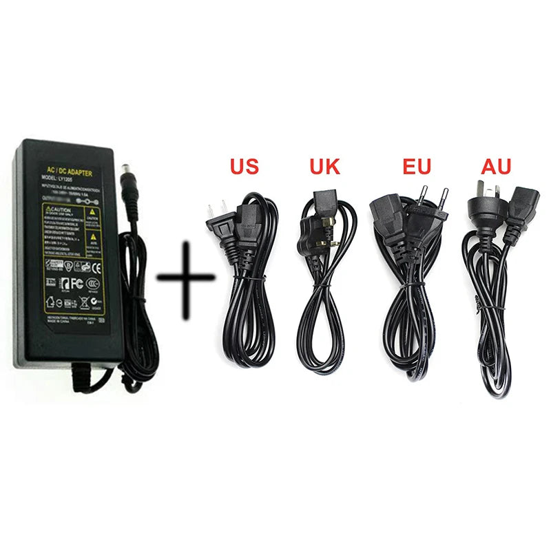 Power Supply AC 220V 110V TO DC 12V 24V 5V Power Supply Adapter 1A 2A 3A Transformer AC 220 110 V TO DC 5 12 24 V For LED Light Oasis Select