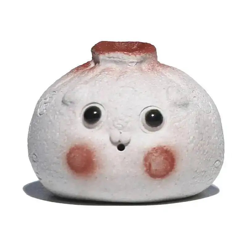 Zisha Tea Pet Little Dragon Wrapped Incense Holder Ornament Pig Tea Tray Tea Plaything Oasis Select