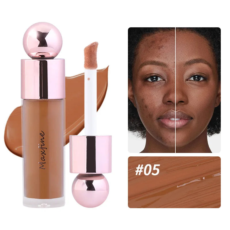 MAXFINE Liquid Concealer – Pore Blurring, Oil Control, Long Lasting Liquid Concealer Oasis Select 05