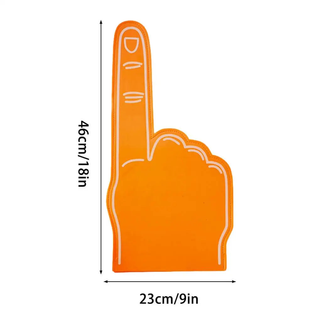 1PC Gladiators Foam Finger giant foam finger inspired sports games by sports fans' fingers Cheerleading Props for Sports Events Oasis Select Orange