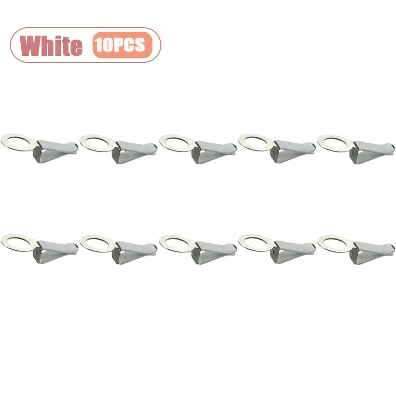 1-60PCS Car Air Vent Perfume Clip 360° Rotatable Air Vent Fragrance Diffuser DIY Car Accessories Interior Decoration Oasis Select White-10PCS