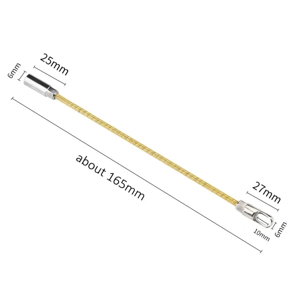For Repair Fast Cable Puller Auxiliary Electrician Automatic Thread Guide Connector Head Wire Cable Elastic Threader Oasis Select 09