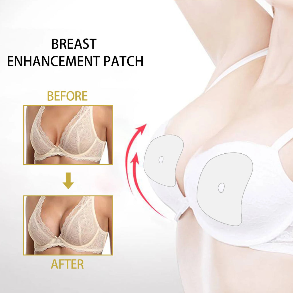 Breast Care Patch, Ginger Bust Enhancer Patch, Firming & Lifting Breast Patch for Fullness & Uplifting Natural Smooth Oasis Select