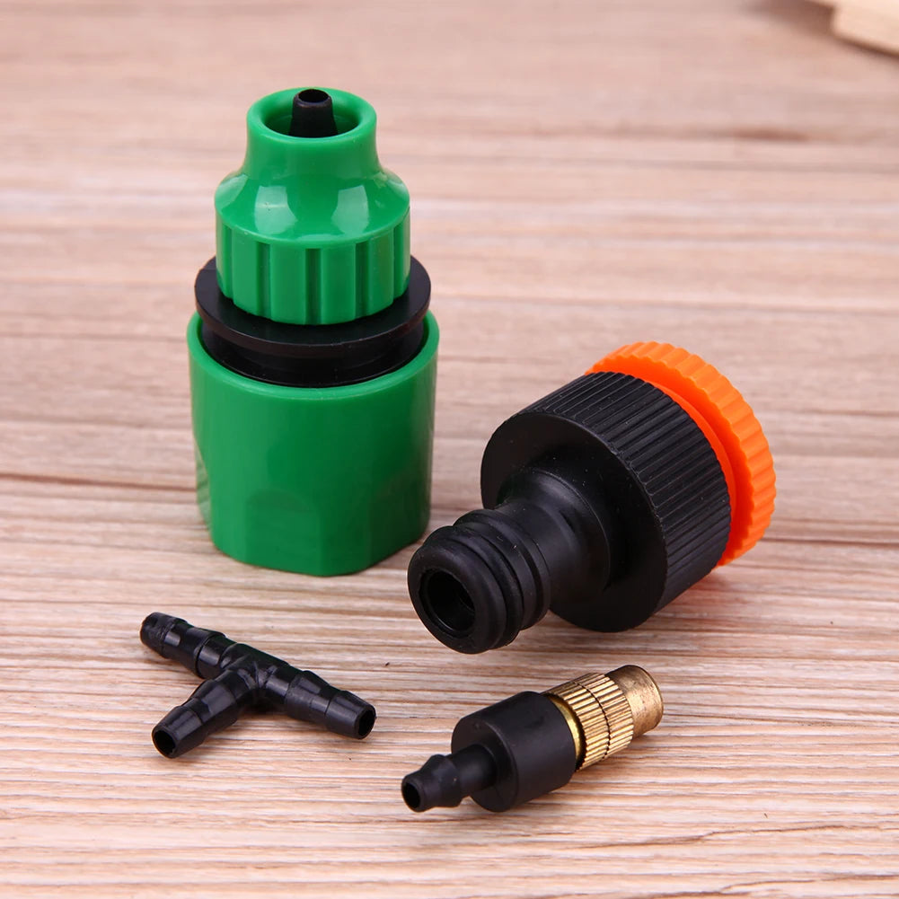 Water Irrigation Kit Set Adjustable Garden Water Irrigation Kit Equipment Watering Dripper Set Accessories for Balcony Flowerpot Oasis Select