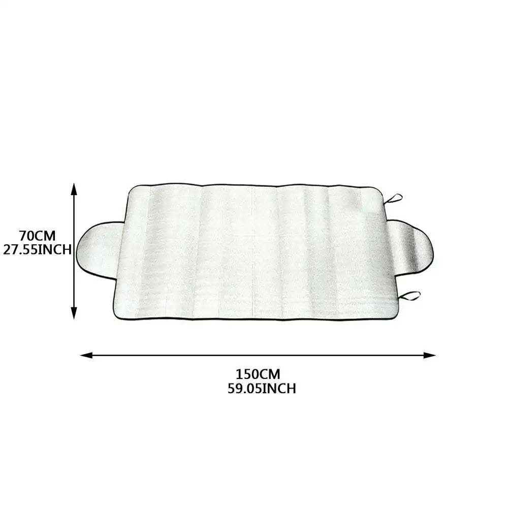 Foldable Universal Car Windscreen Sunshade Cover Sun UV Protection Lightable Sun Visor Covers Car Windscreen Sun Shade Oasis Select A