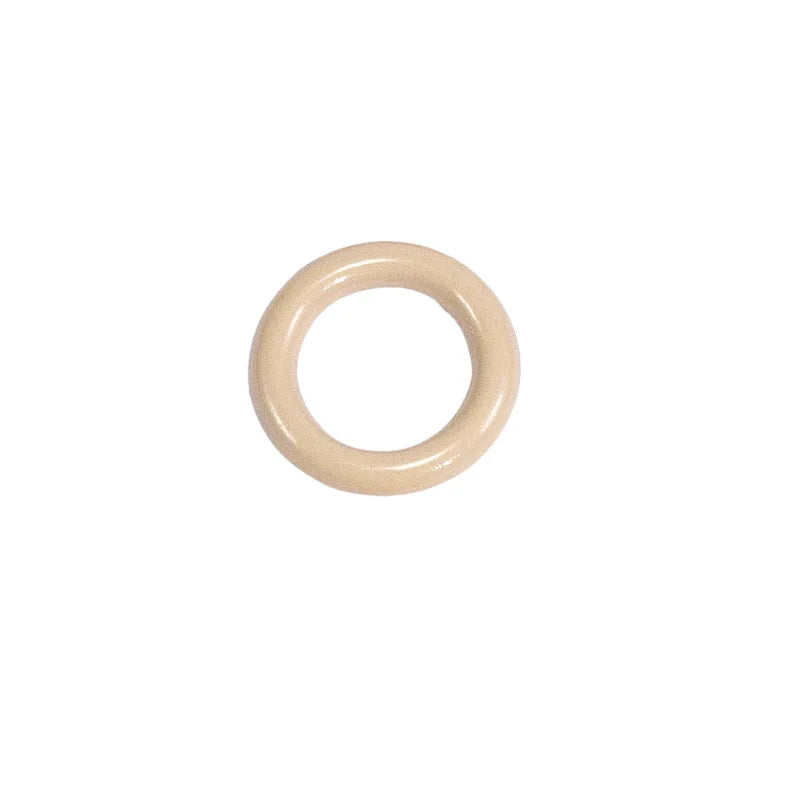 50pcs 9mm Mix Color Soldered Closed Jump Rings Small O Ring Connector for DIY Bracelet Necklace Craft Jewelry Making Oasis Select Nai Cha 1.7X9mm