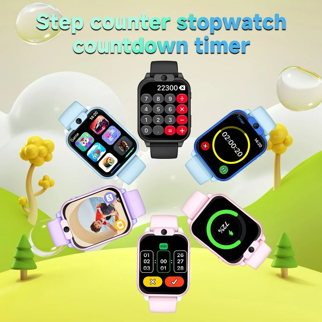 ERUN Kids Smart Game Watch – 18 Games, Camera & Pedometer