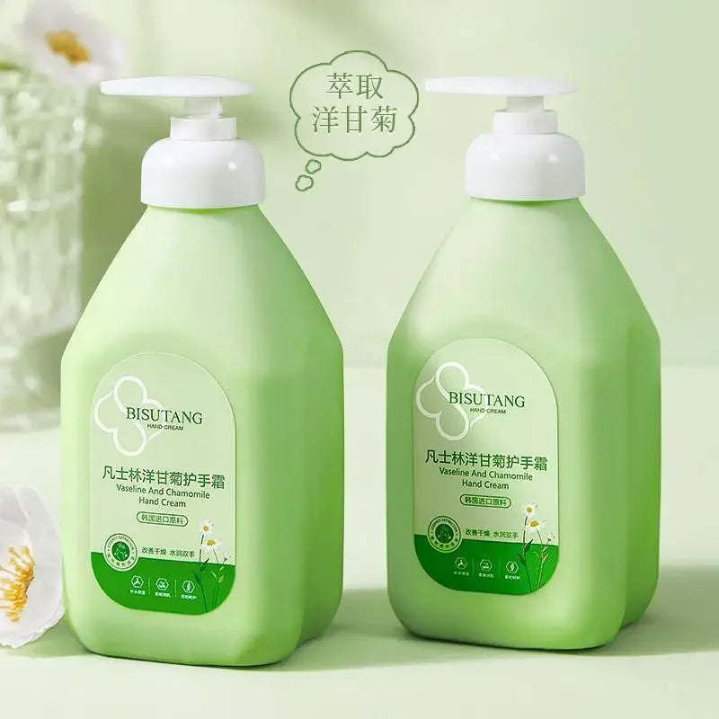 500g Vaseline Chamomile Hand Cream Moisturizing Anti cracking Non greasy Hand Care Moisturizing Cream Winter Oasis Select