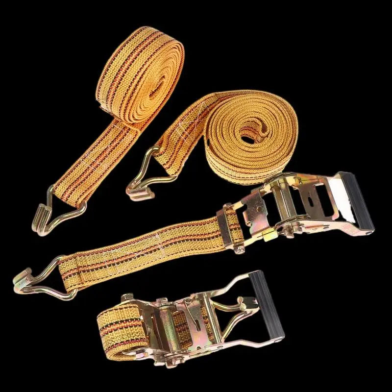 Double Hook Ratchet Straps 2/3/4/6m – Heavy Duty Cargo Tie Down