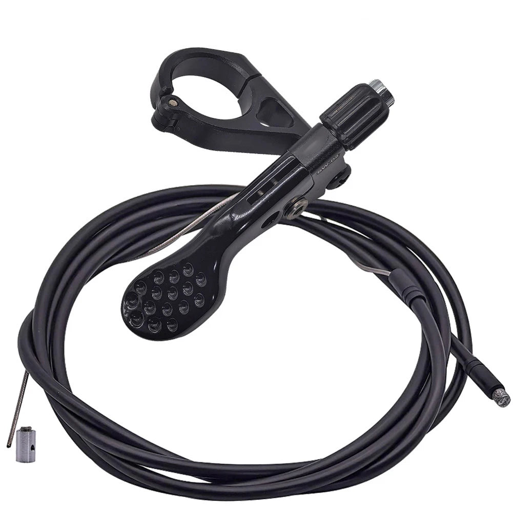 Adjustable Control Lever Anodized Lever Bicycle Accessory Silver Bicycle Lift Controller Aluminum Alloy Material Oasis Select black