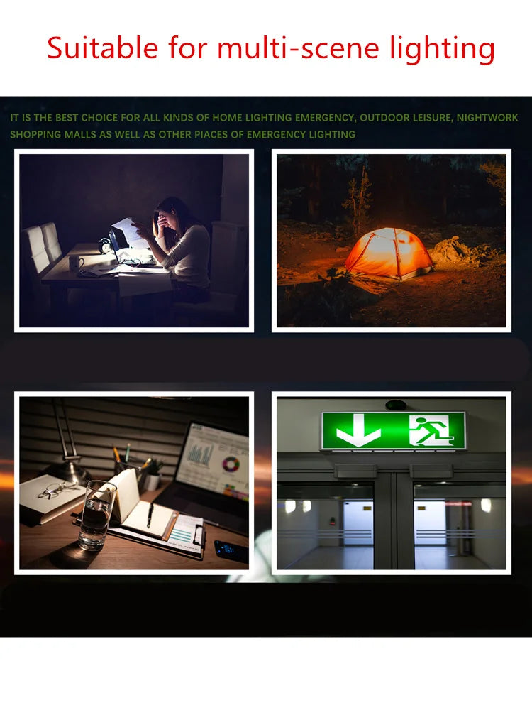 SHINEKNOT LED Rechargeable Emergency Light | Camping Lamp