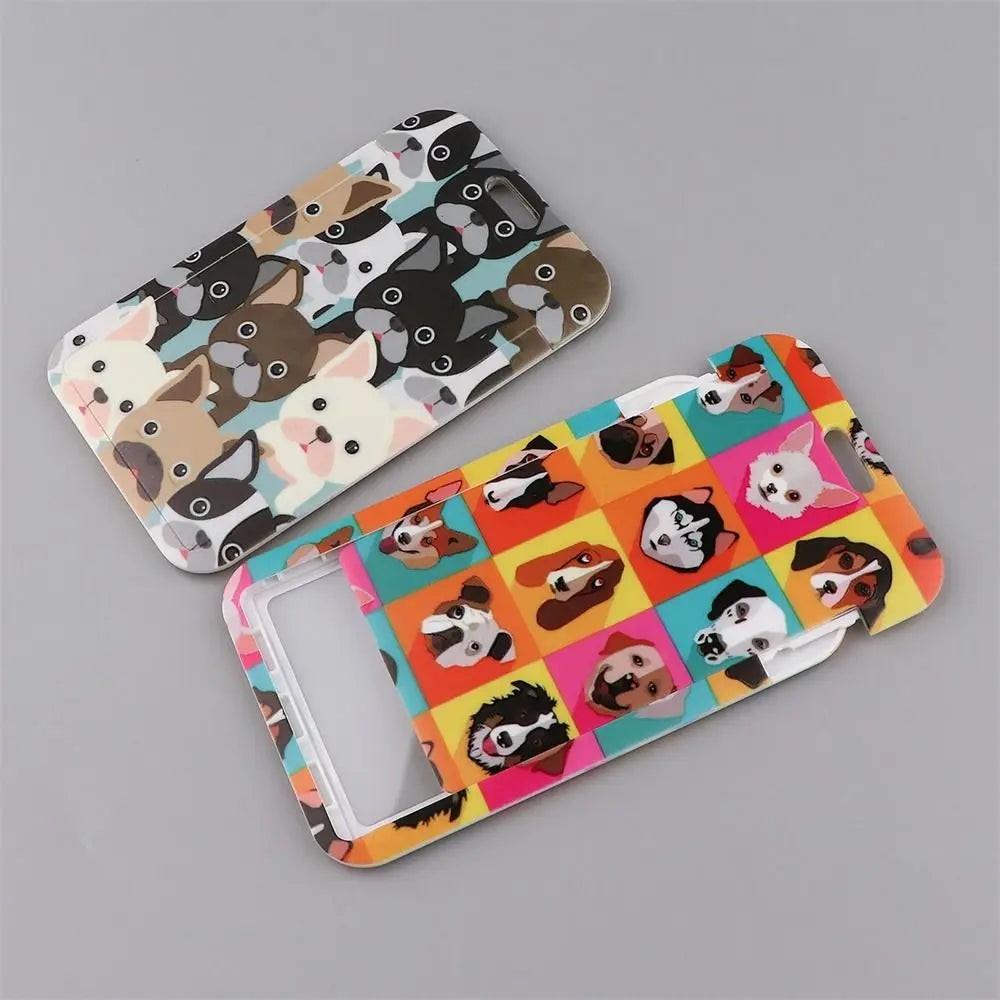 School Supply Cute Card Holder Hang Rope Keyrings Key Holder Animals Lanyards Neck Strap Lanyards Badge Holder ID Card Holder Oasis Select