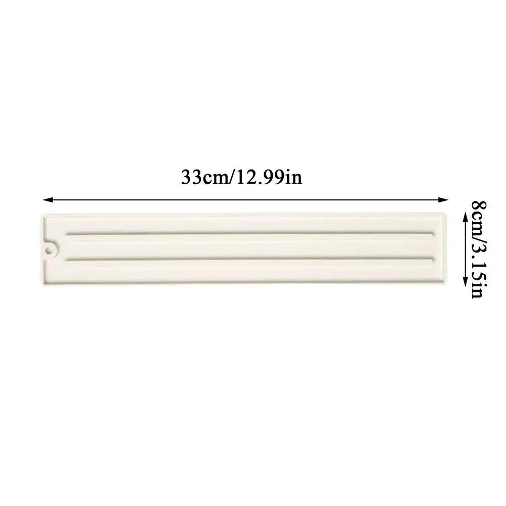 Drying Mat Dish Drainer Mat for Kitchen Narrow Space Drainer Accessories Organizer Dryer Protective Pad for Apartment Home Bath Oasis Select White S