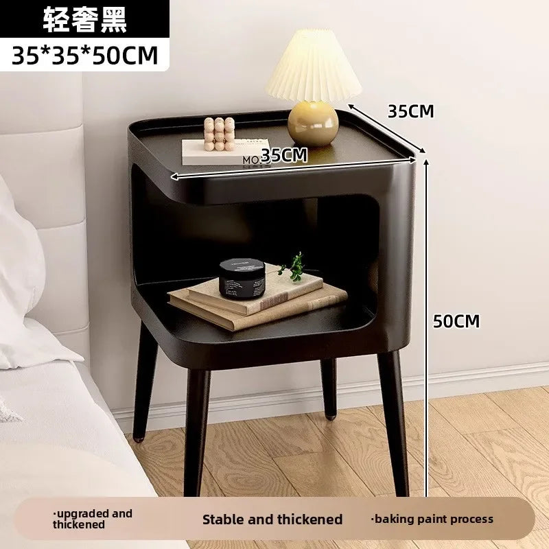 Cream wind living room sofa side table bedside table wrought iron creative bedside small coffee table small table Oasis Select