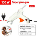 100W Electric Hot Melt Glue Gun Mini DIY for Household & Industrial 11mm Glue Stick US Plug Repair Tool Oasis Select 100w EU plug