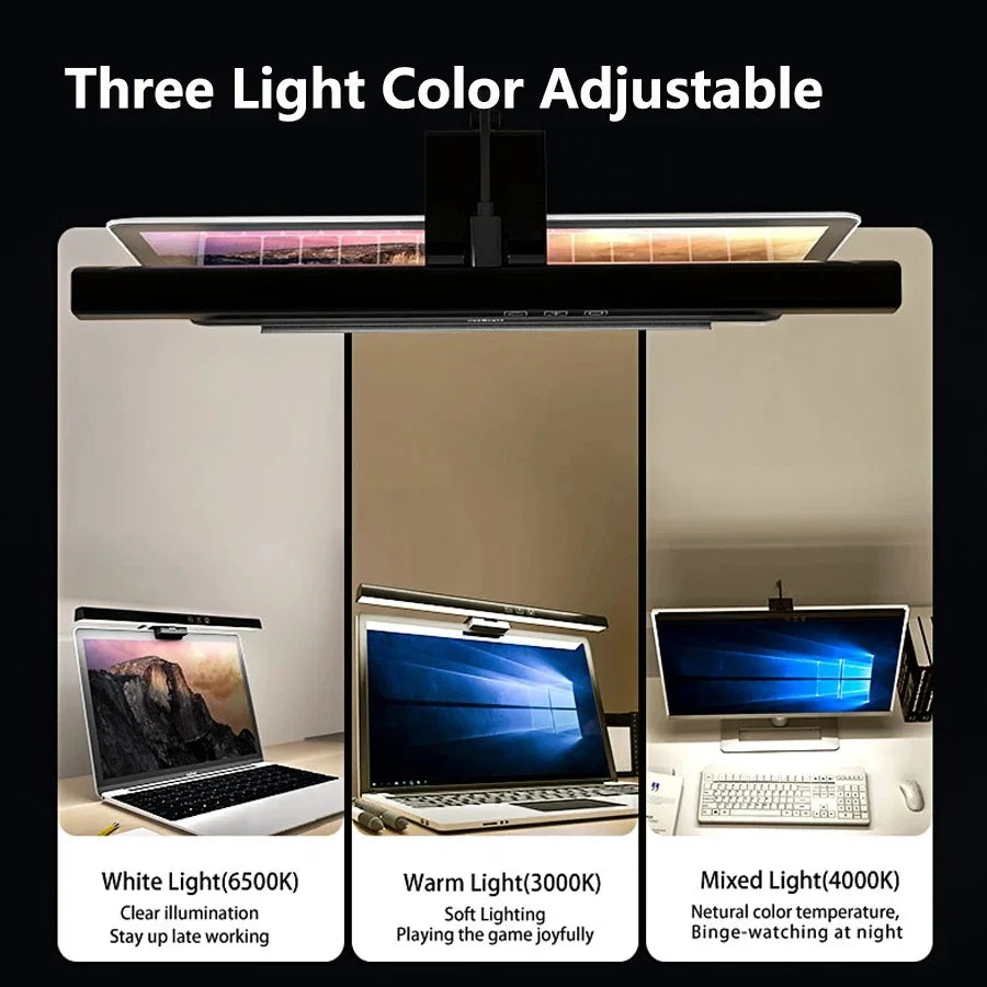 GGBEE USB LED Monitor Light Bar – Dimmable Desk Lamp 33/50CM Monitor Light Bar Oasis Select