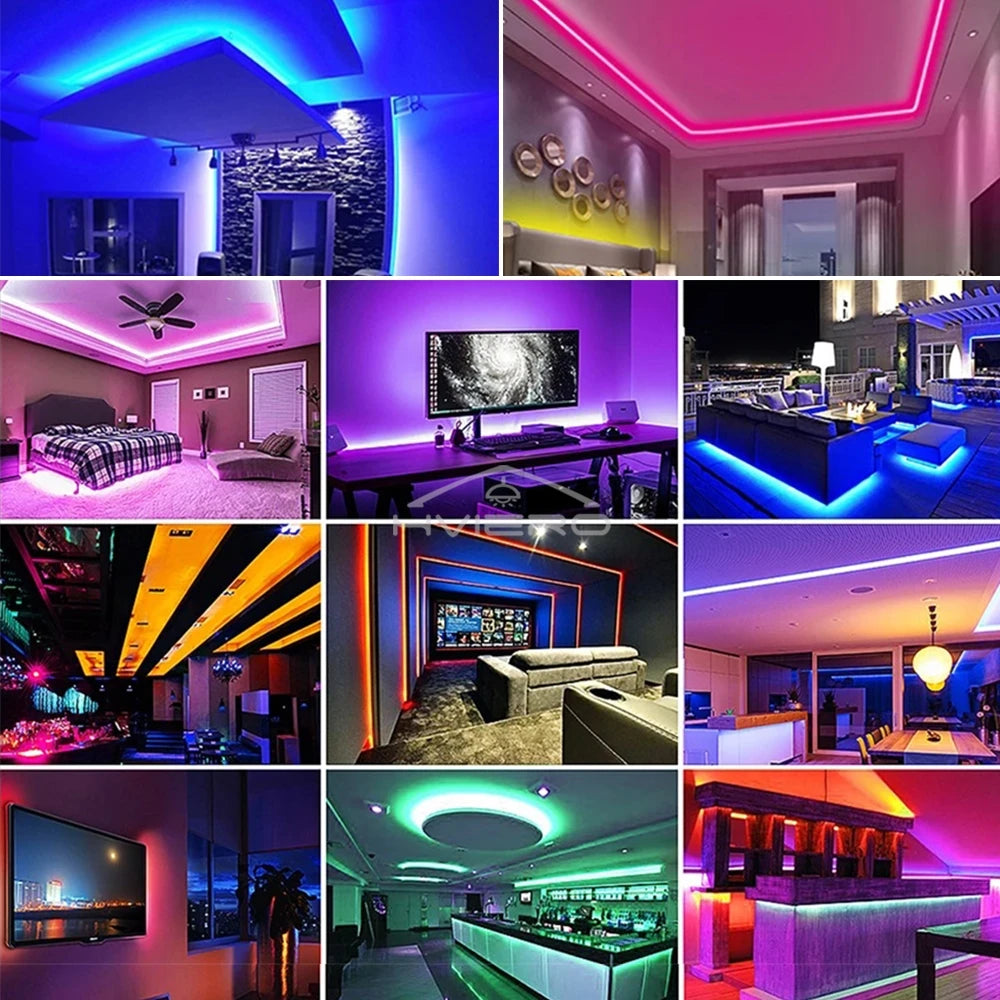 WS2811 RGB LED Strip 5M DC 12V SMD5050 Addressable | HVIERO
