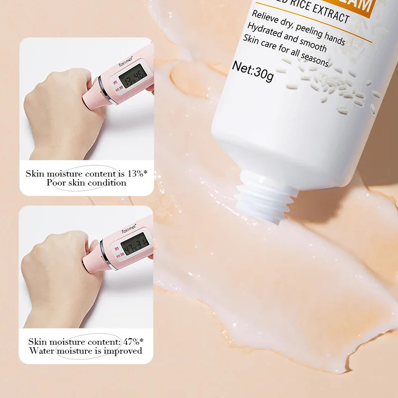 BIOAQUA White Rice Hand Cream – Moisturizing & Brightening Hand Cream Oasis Select