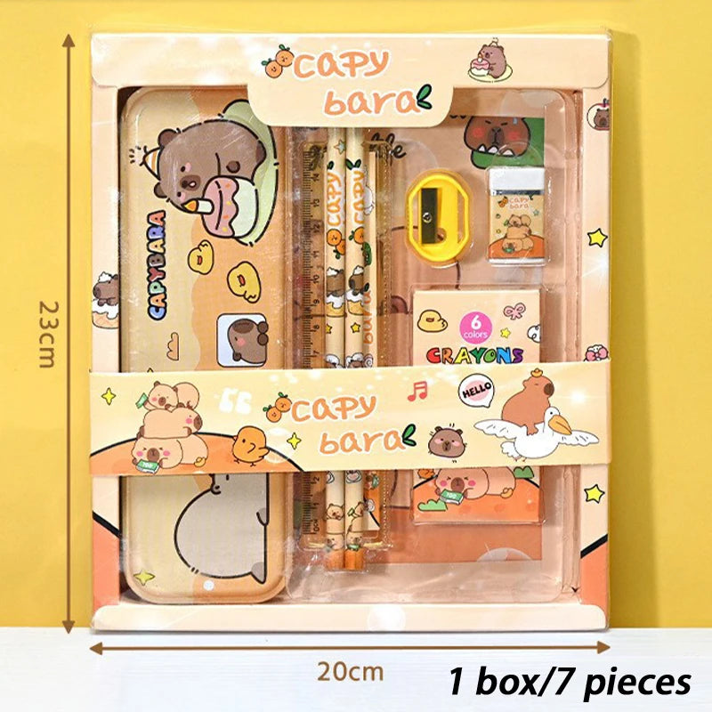 Cute Cartoon Stationery Sets Student Rewards Kindergarten Class Prizes Children's Learning Supplies Oasis Select one size C
