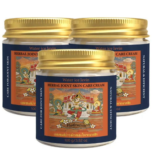 Herbal Joint Care Body Cream – Thai Formula, Moisturizing & Firming Herbal Body Cream Oasis Select WHITE 100g