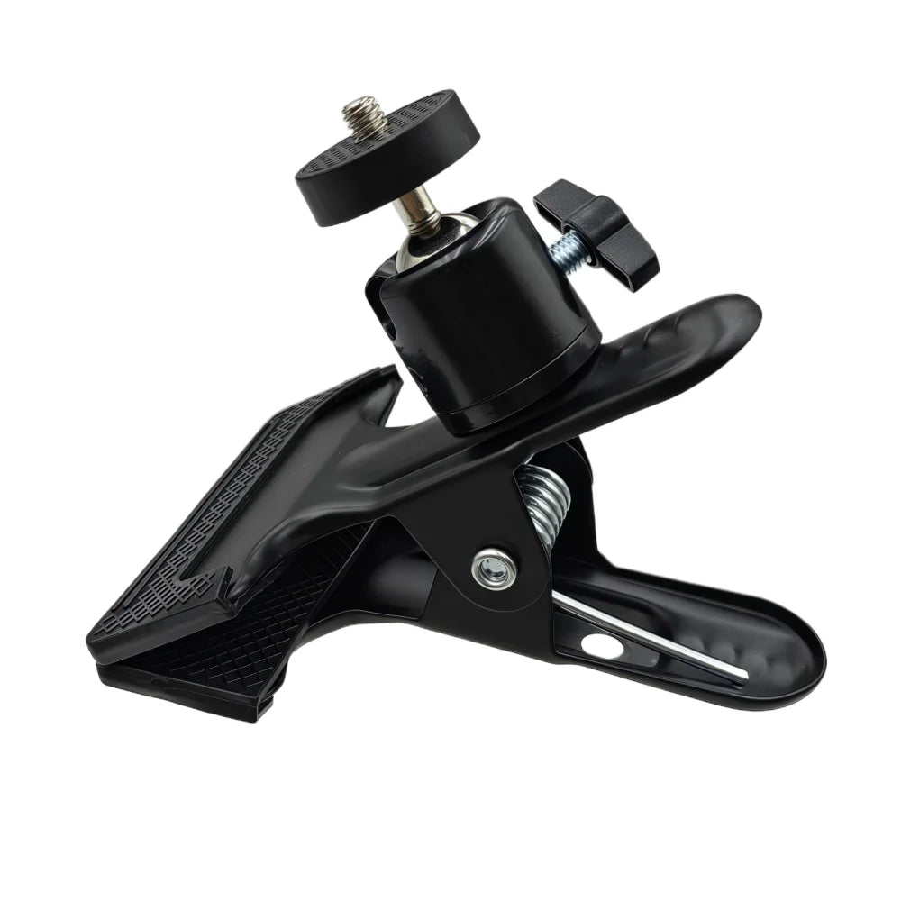 Metal Ball Head Clamp 1/4" Screw – Camera & Phone Studio Mount