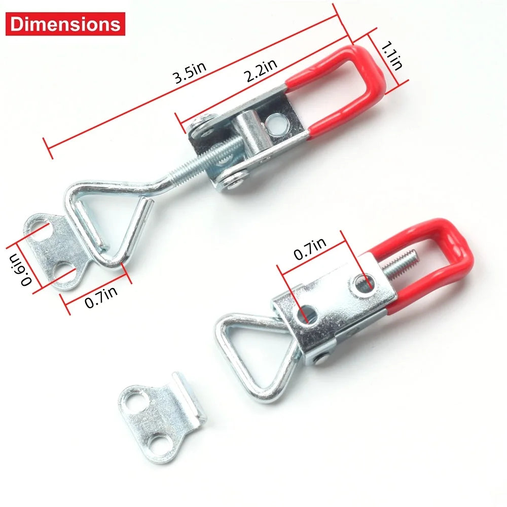 8-Pack Metal Toggle Latch Clamps – Adjustable Quick Release Toggle Latch Clamp Oasis Select