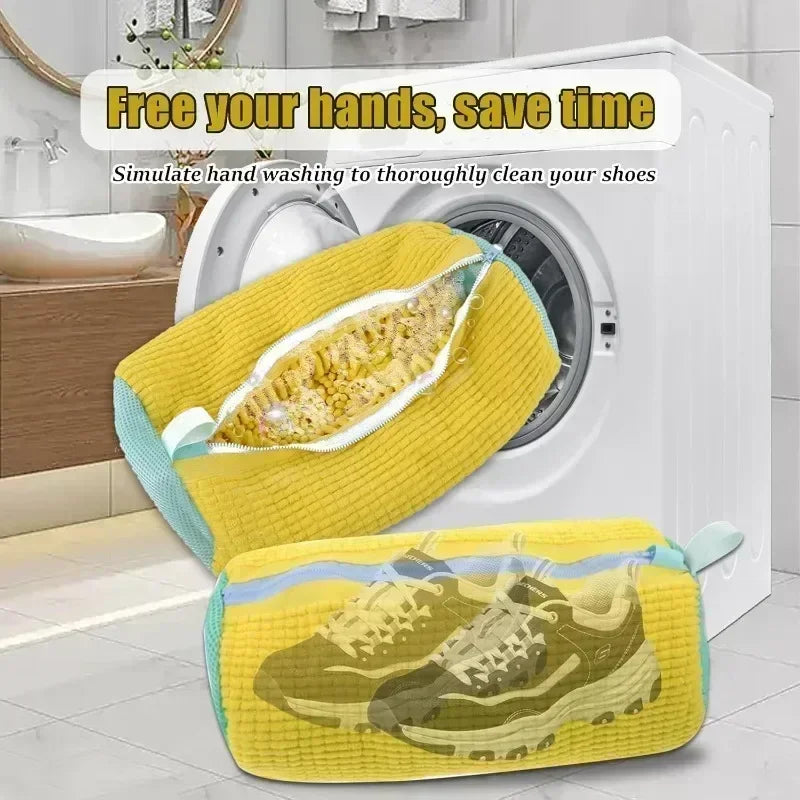 Sneaker Washing Net Bag To Wash Slippers Shoe Laundry Net Washing Machine Bag Slippers Shoes Bags Wash Slippers Washing Shoe Bag Oasis Select