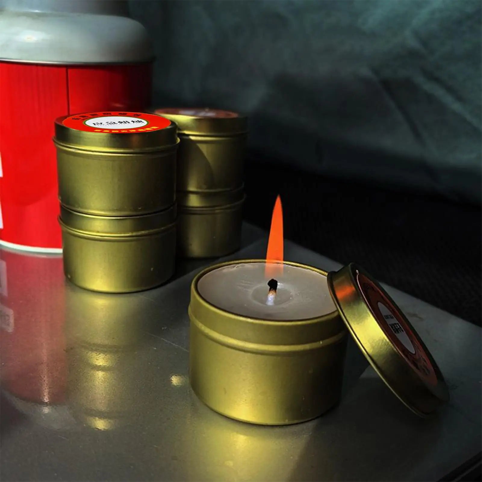 Emergency Candles for Household Power Outages Windproof Disaster Prevention Emergency Supplies No Electricity Lighting Candles Oasis Select