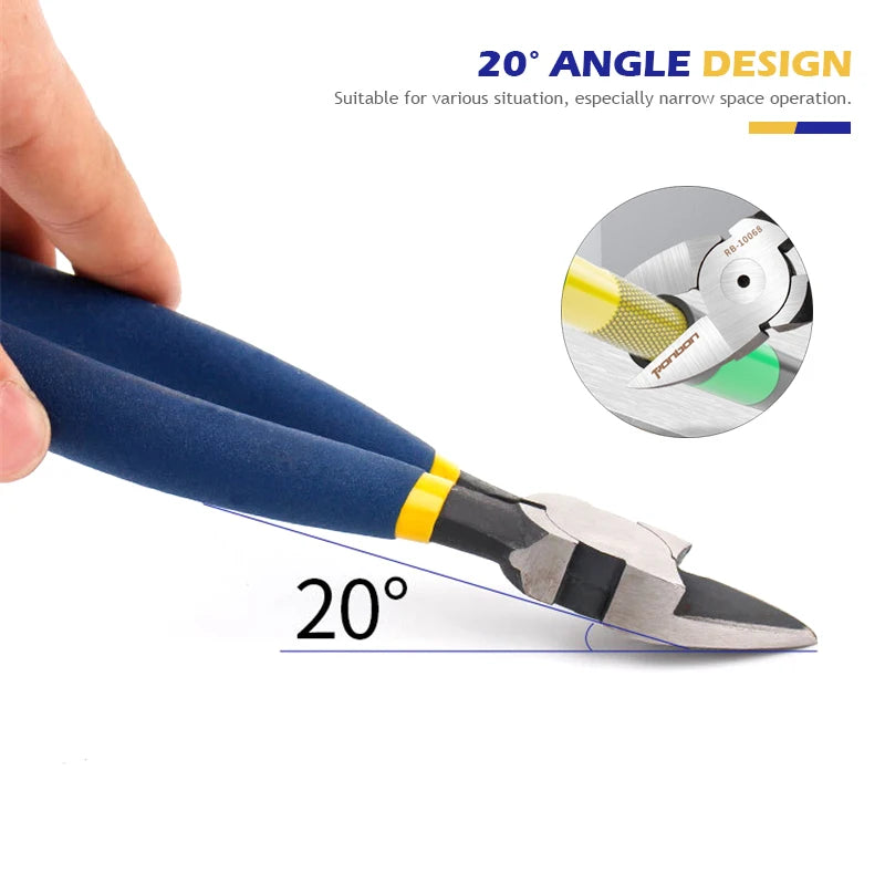 Zimir 5/6/7" Diagonal Cutting Pliers – Wire Stripper & Cutter Diagonal Cutting Pliers Oasis Select