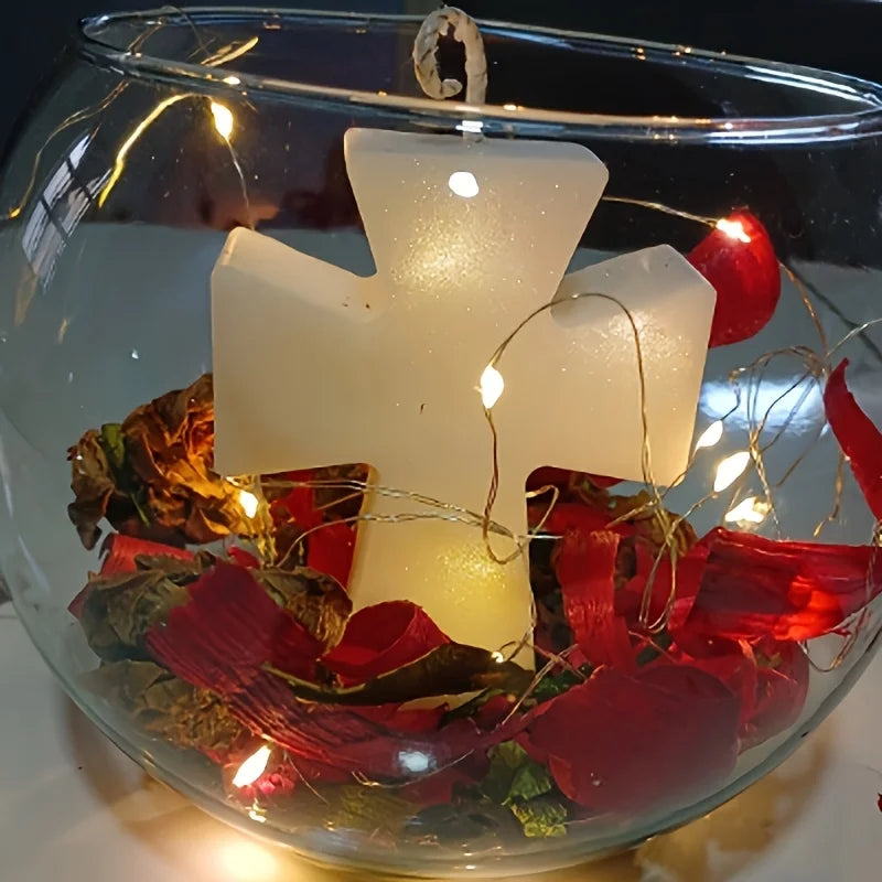 Cross silicone mold, suitable for making candles, soap, plaster, epoxy resin products, very suitable for handmade DIY production Oasis Select