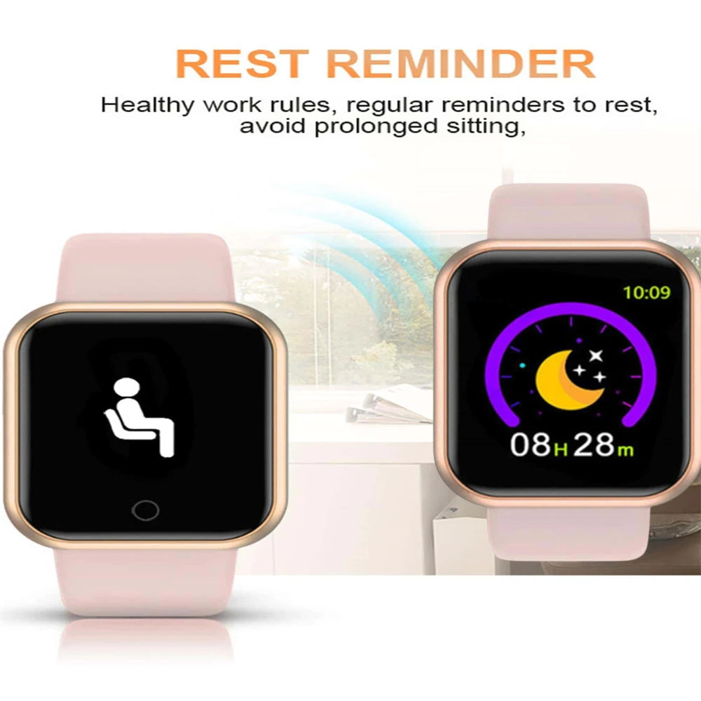 CHAOGENB Fitness Smartwatch | Steps, Heart Rate & Sleep Tracker