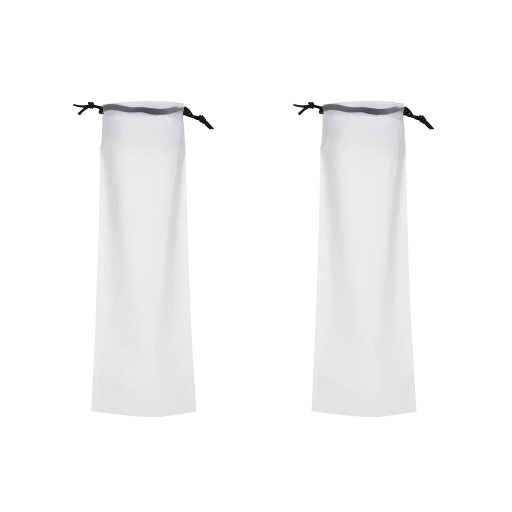 Wet Umbrella Bag Waterproof Translucent Folding Storage Travel Drawstring Sleeve Car Office School Rain Clear Case Portable Mini Oasis Select 2pcs