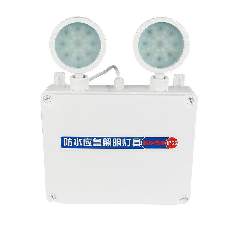 SHINEKNOT IP65 Double Head LED Emergency Light 6W 200–240V