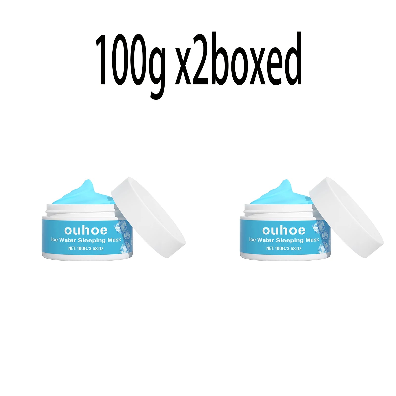 Ouhoe Sleeping Mask – Fade Dark Spots, Hydrate & Anti-Aging 100g Sleeping Face Mask Oasis Select 100g x2boxed