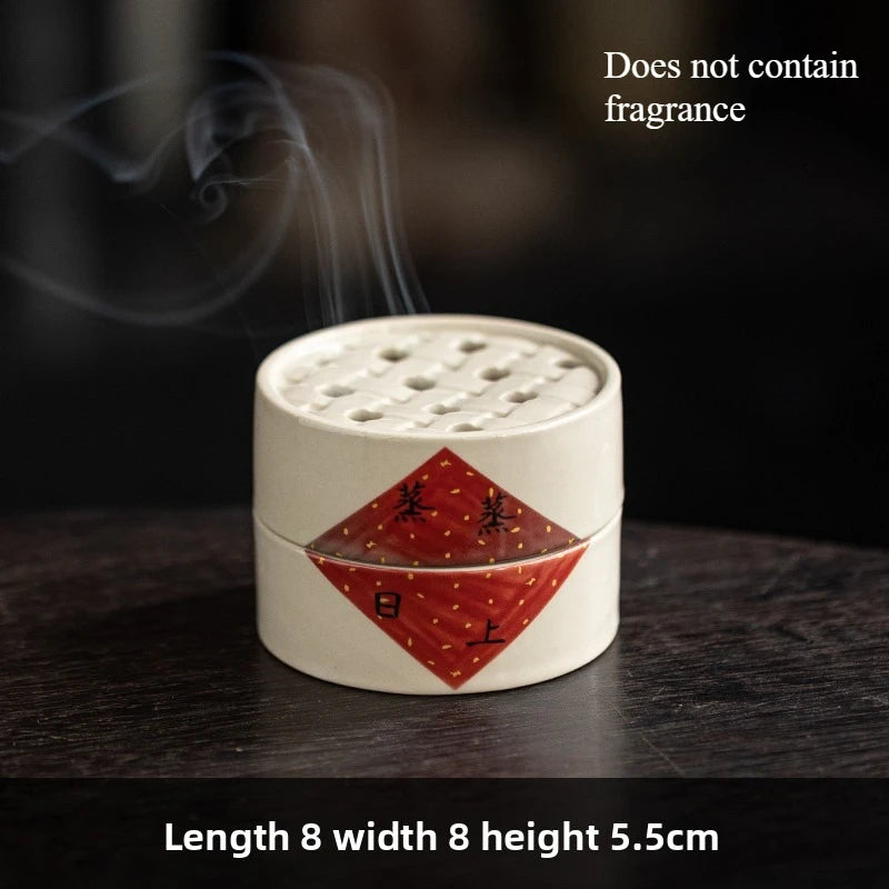 Fortune Themed Incense Burner for Home Ideal for Creating Pleasant Ambiance and Adding Festive Charm To Living Spaces Oasis Select B