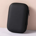 Sundries Travel Storage Bag Charging Case for Earphone Package Zipper Bag Portable Travel Cable Organizer Electronics Storage Oasis Select Black