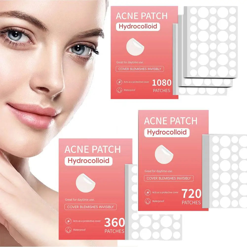 Hydrocolloid Pimple Patches – Invisible Acne Stickers 360–1080ct Acne Pimple Patch Oasis Select