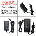 5V 6V 8V 9V 12V 13V 15V 24V LED Driver AC 220V 110V TO DC 5V 6V 8V 9V 12V 13V 15V 24V Power Supply Adapter Lighting Transformers Oasis Select 24V 10A EU Plug