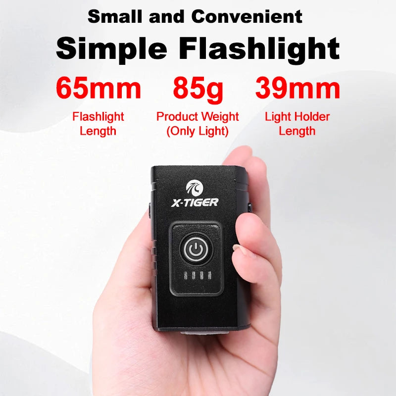 X-TIGER Bicycle Light 1200LM Front Lamp USB Rechargeable LED Mobile Power Supply Waterproof Mountain Bike Headlight Bicycle Acce Oasis Select