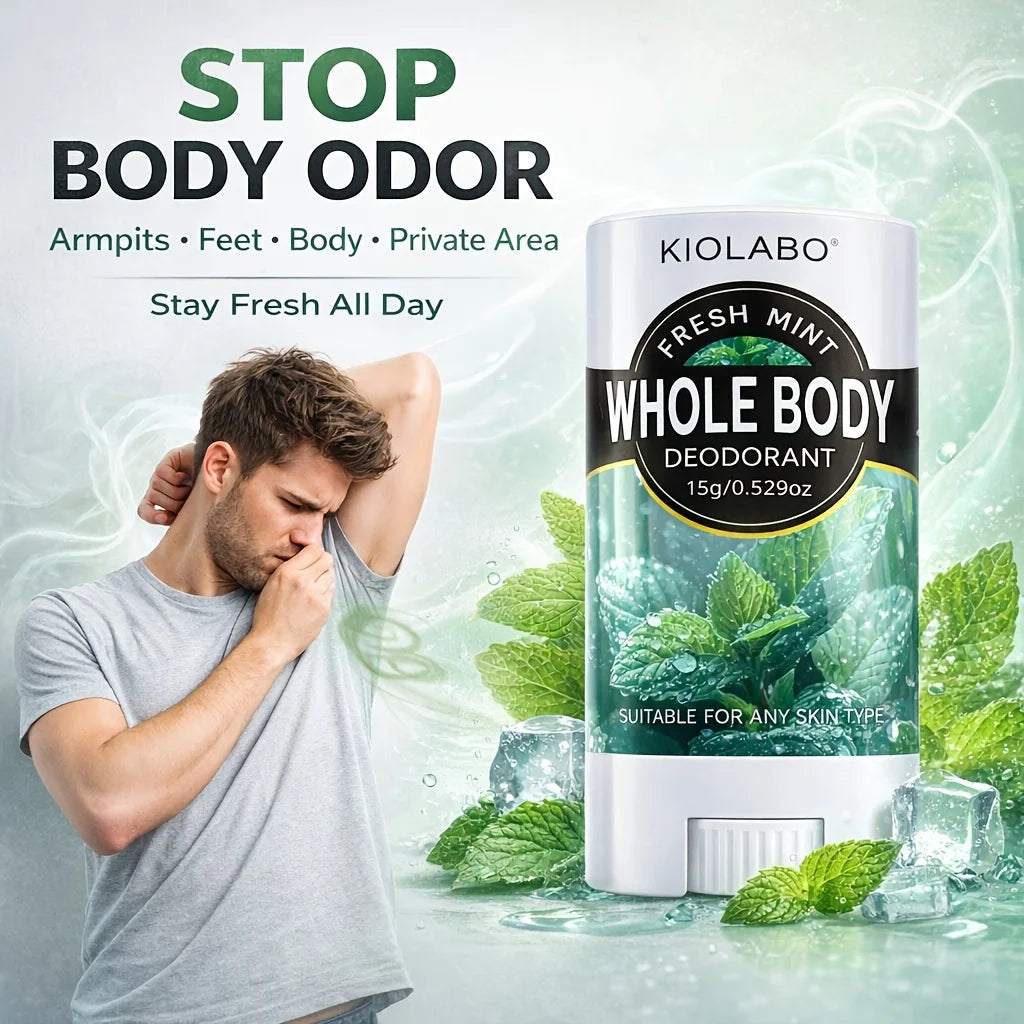 15g deodorizing cream, compact and portable, keeps fresh all day long, suitable for armpits/body/private parts, suitable for var Oasis Select