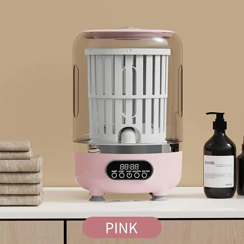 URGGU Portable Mini USB Washing Machine with Spin Dryer
