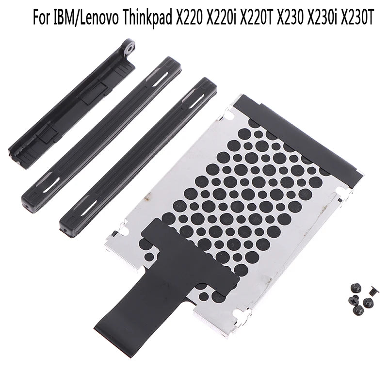 HDD Caddy Case Rails & Screws for ThinkPad X220 X230