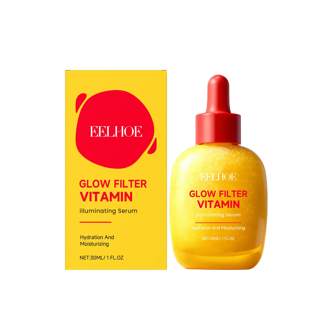 Vitamin C Illuminating Serum Brightening & Hydrating Facial Serum Even Skin Tone Soothes Dryness Daily Skincare Glowing Essence Oasis Select 30ml Boxed