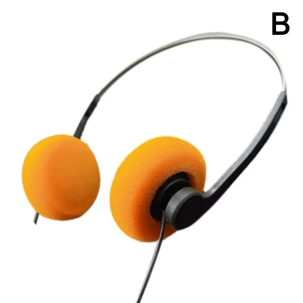 Retro Wired Headphones 3.5mm | Portable Vintage Over-Ear