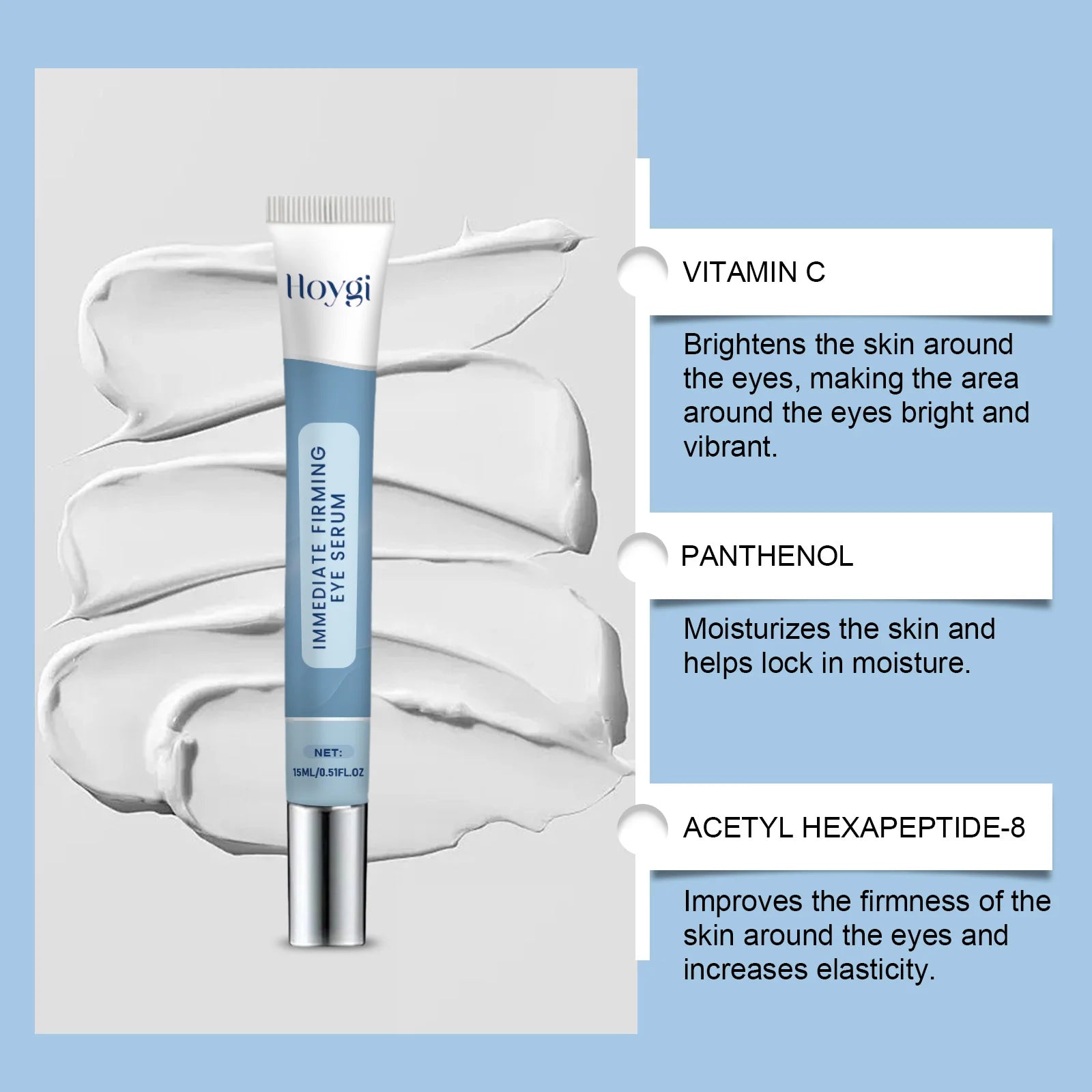 Firming Eye Cream significantly reduce eye bags, wrinkles, dark circles, fine lines and crow's feet Skin Care Oasis Select