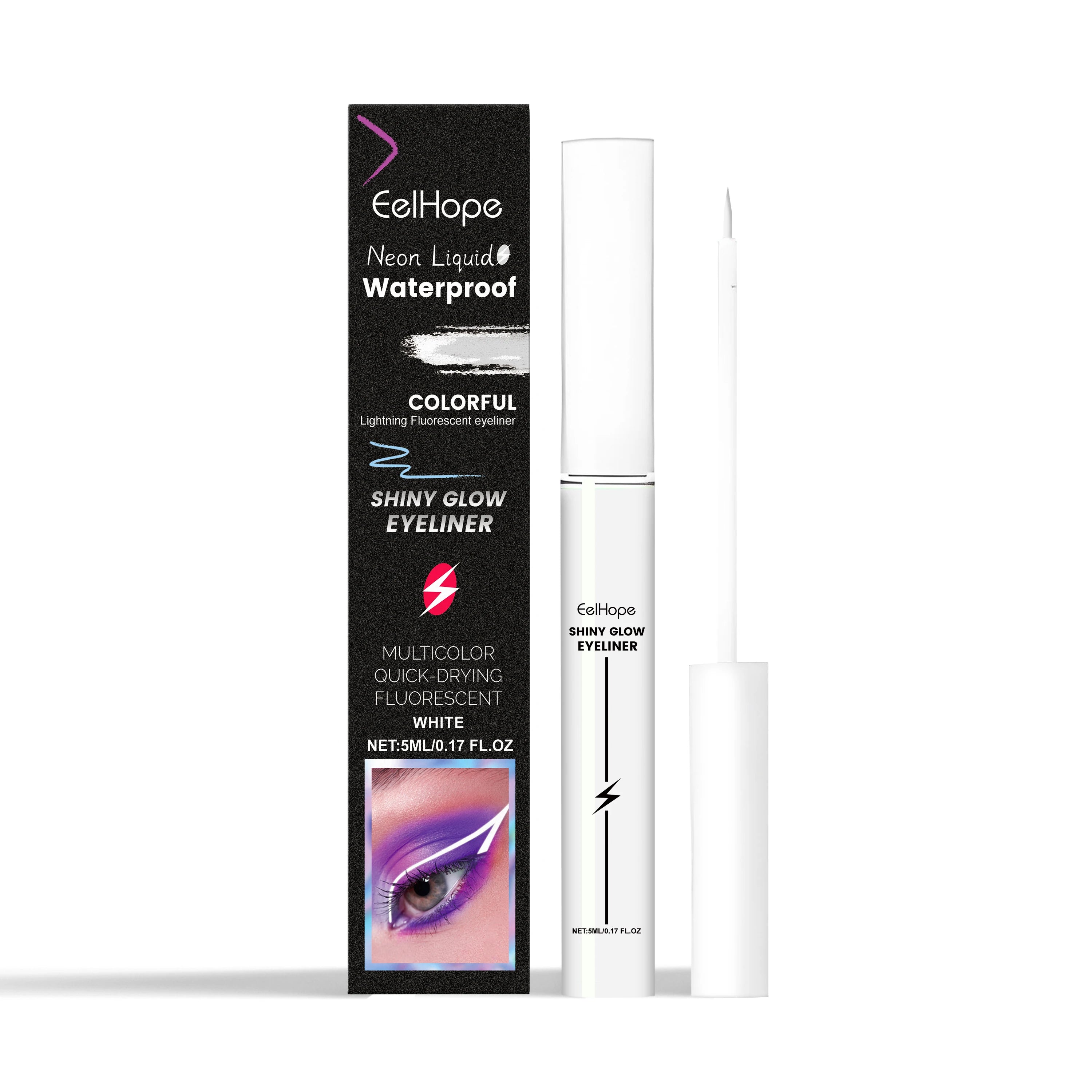 Eye Shadow Palette Shiny Glow Waterproof Eyeliner Pencil Set Long Lasting Makeup Kit For Smudge Proof Daily Party Beginners Oasis Select 01