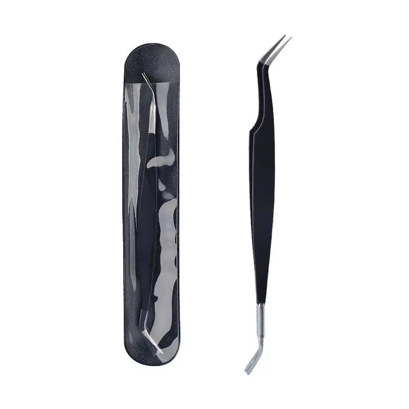 Precision 2 In 1 Tick Remover with Comfortable Grip for Efficient Tick Removal in Pets and Humans Oasis Select Black PVC Bag