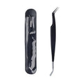 Precision 2 In 1 Tick Remover with Comfortable Grip for Efficient Tick Removal in Pets and Humans Oasis Select Black PVC Bag