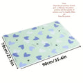 Washable & Reusable Anti-Slip Bed Protector Pad - Thick Durable Polyester Fiber Care Mat for Adults, Seniors & Pets Oasis Select 70cm